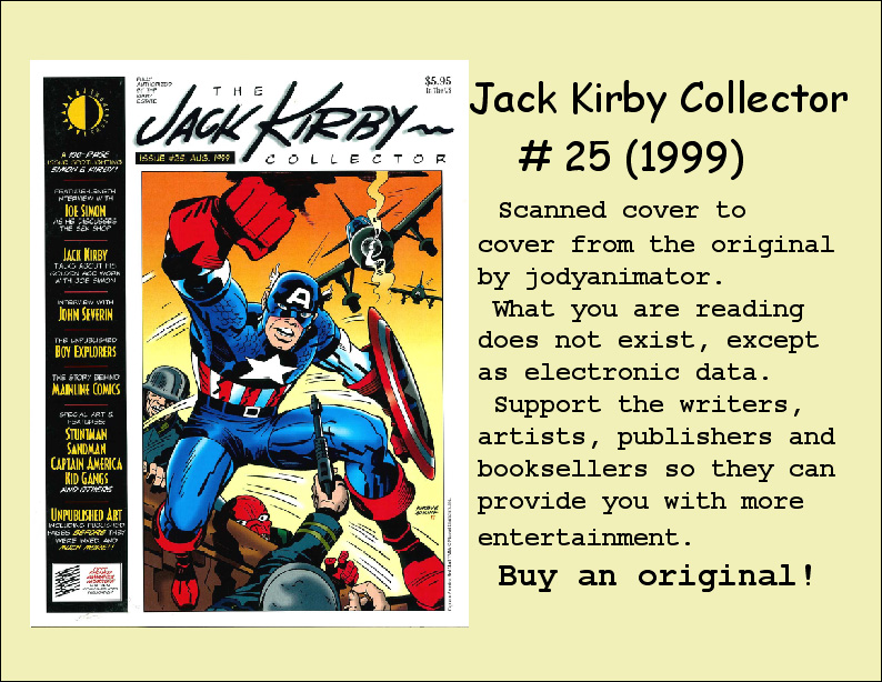 The Jack Kirby Collector Issue #25 - Page 100