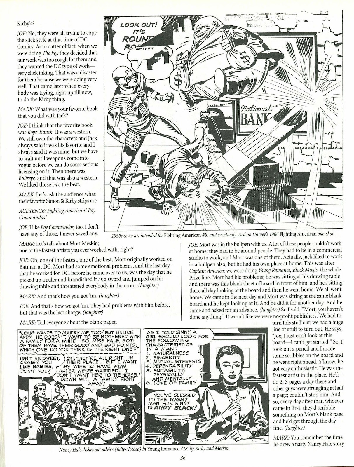 The Jack Kirby Collector Issue #25 - Page 36