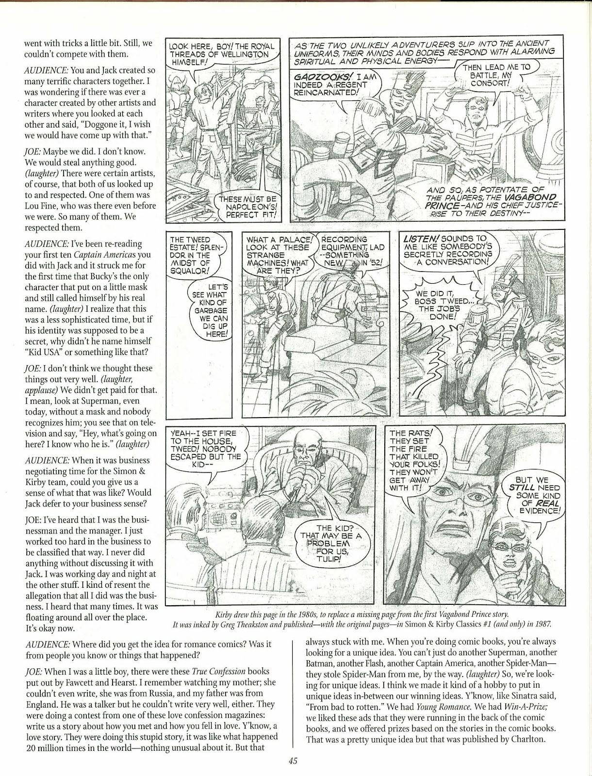 The Jack Kirby Collector Issue #25 - Page 45