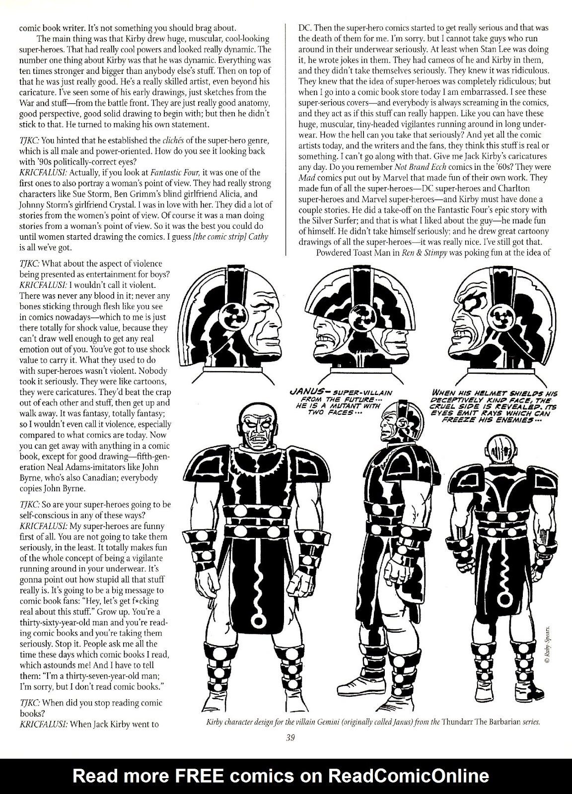 The Jack Kirby Collector Issue #28 - Page 38