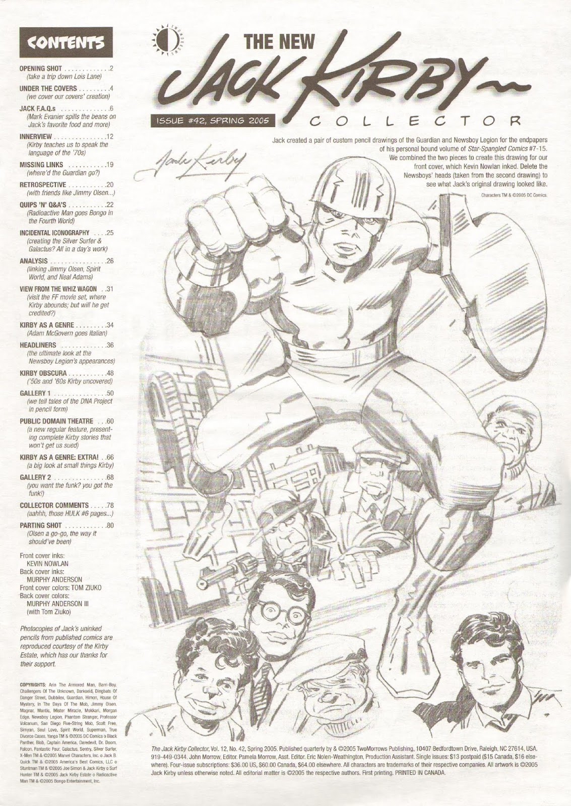 The Jack Kirby Collector Issue #42 - Page 3