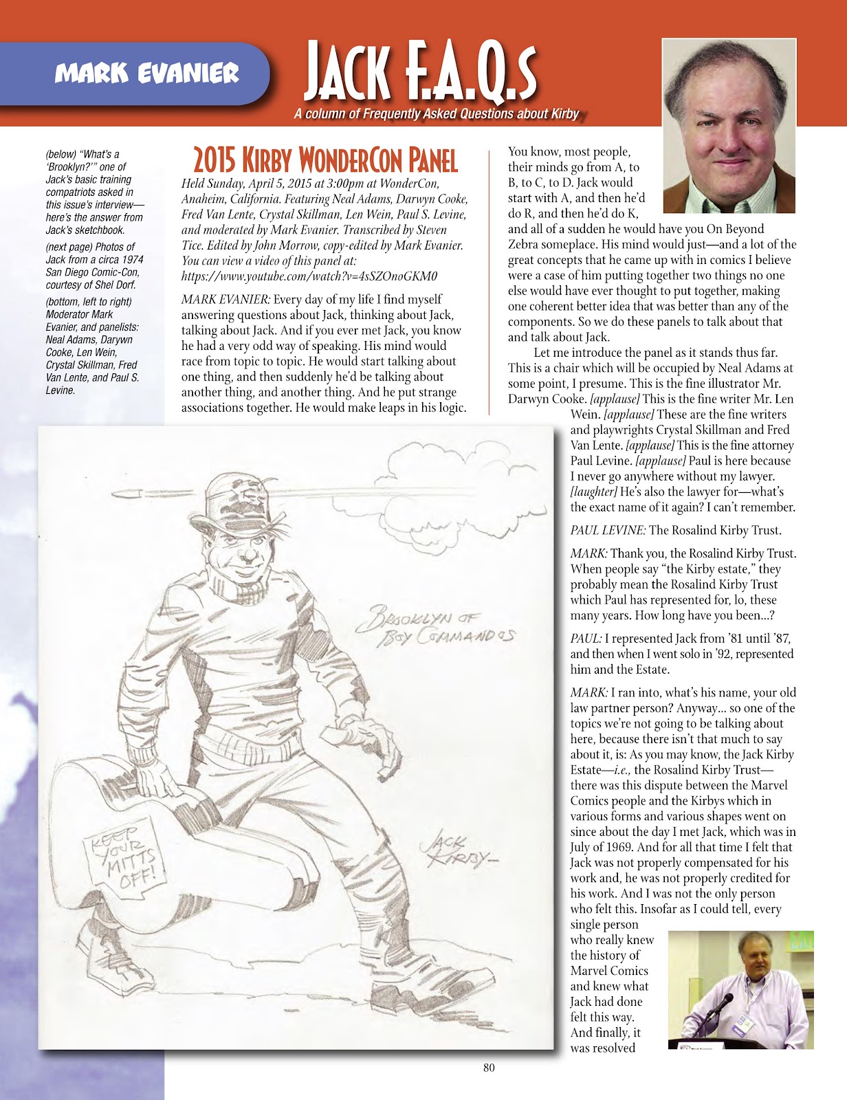 The Jack Kirby Collector Issue #68 - Page 82