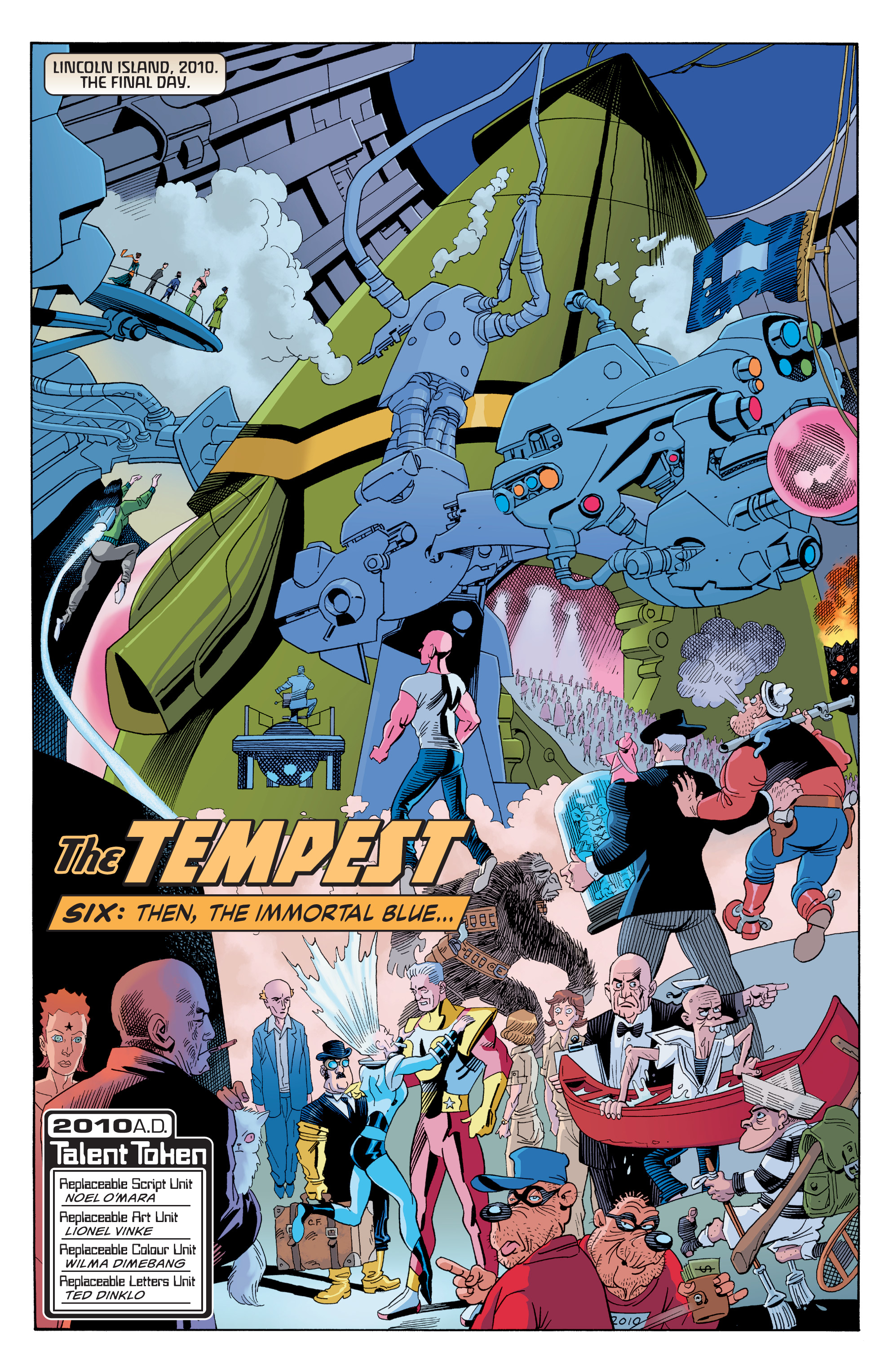 The League of Extraordinary Gentlemen Volume 4: The Tempest Issue #6 - Page 4