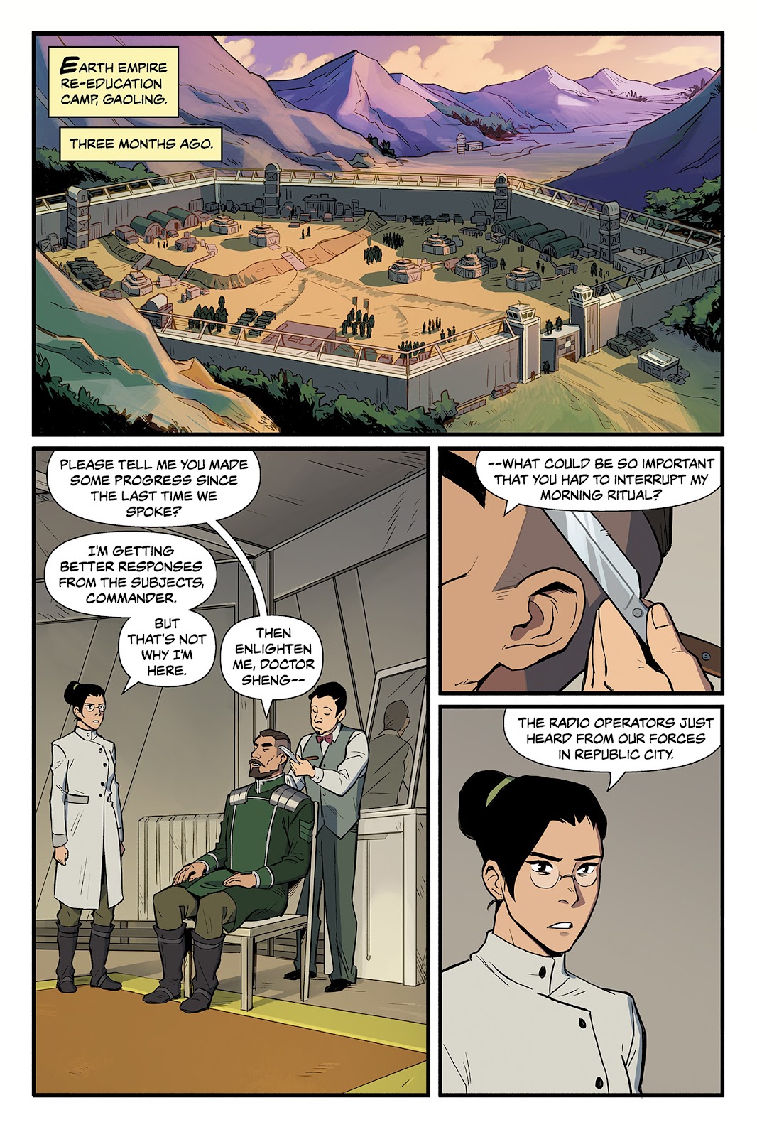 The Legend of Korra: Ruins of the Empire Omnibus TPB (Part 1) - Page 7