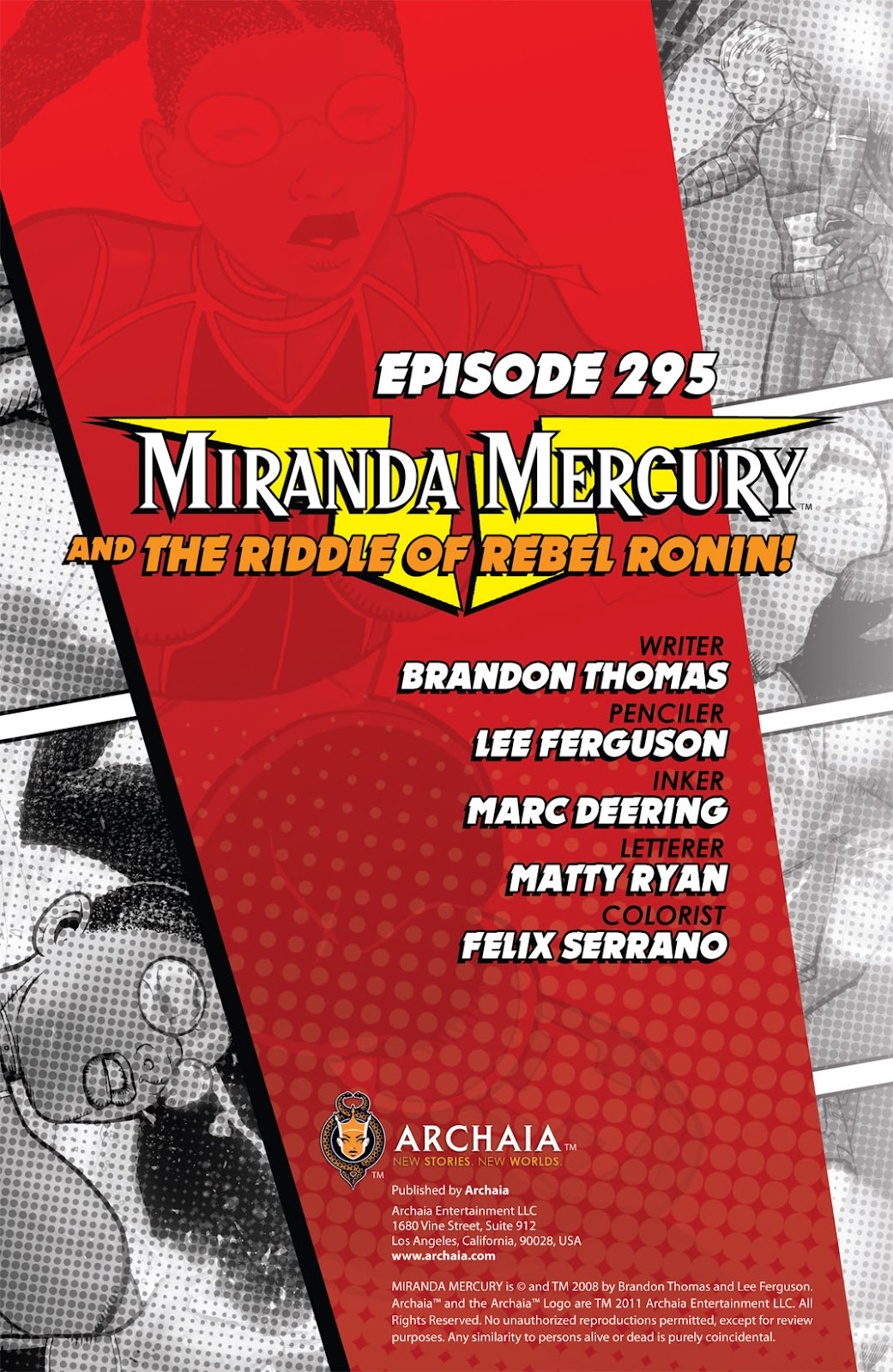 The Many Adventures of Miranda Mercury: Time Runs Out TPB - Page 13
