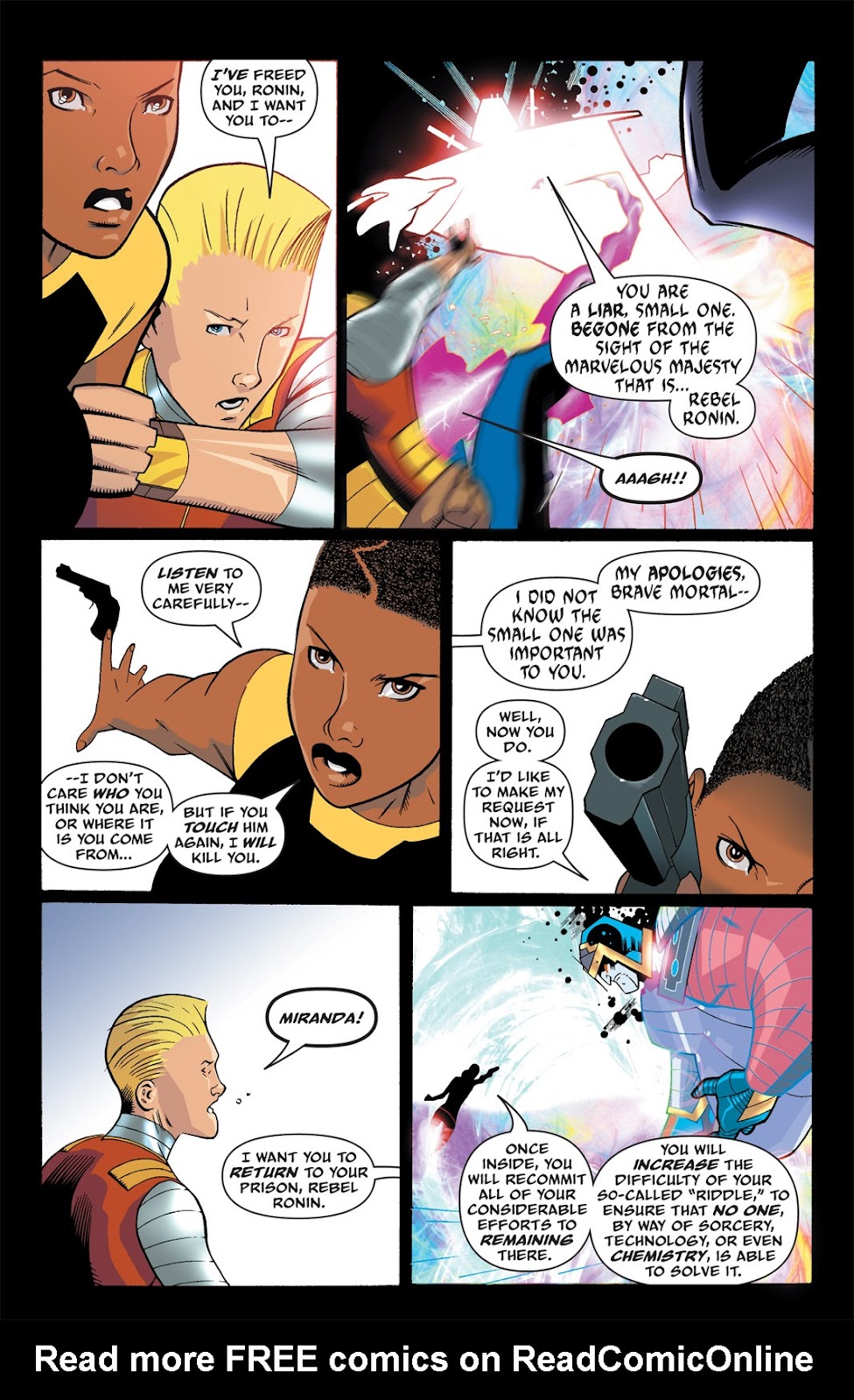 The Many Adventures of Miranda Mercury: Time Runs Out TPB - Page 32