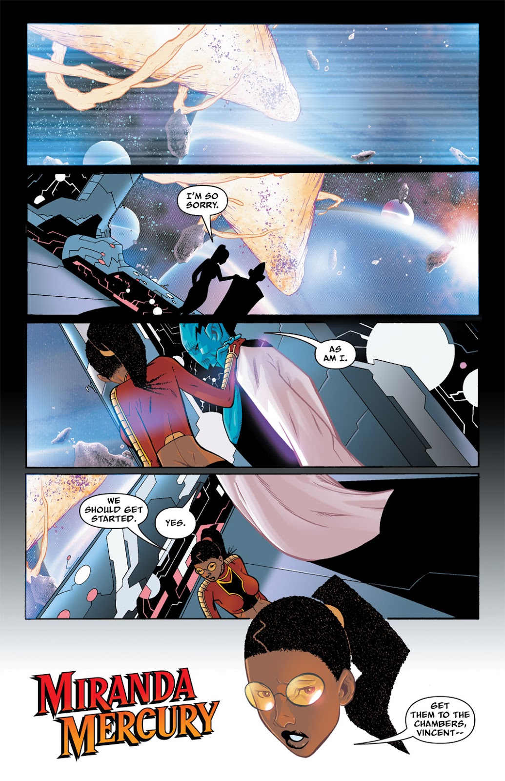 The Many Adventures of Miranda Mercury: Time Runs Out TPB - Page 42
