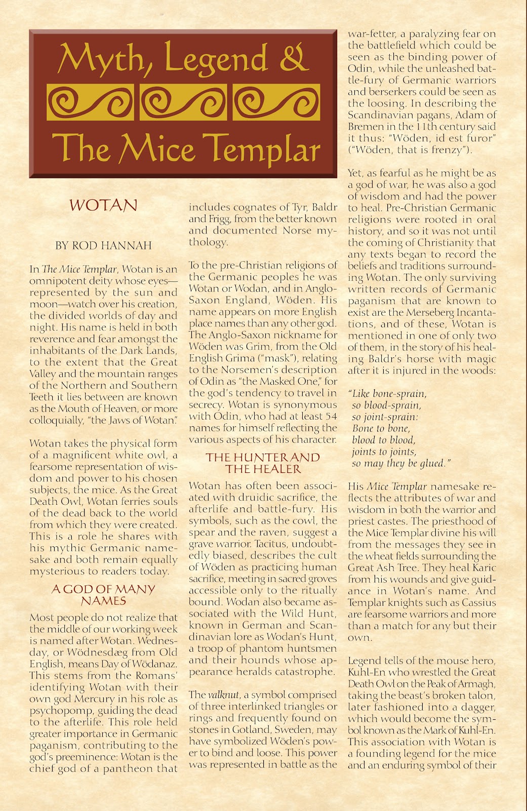 The Mice Templar Volume 4: Legend Issue #8 - Page 42