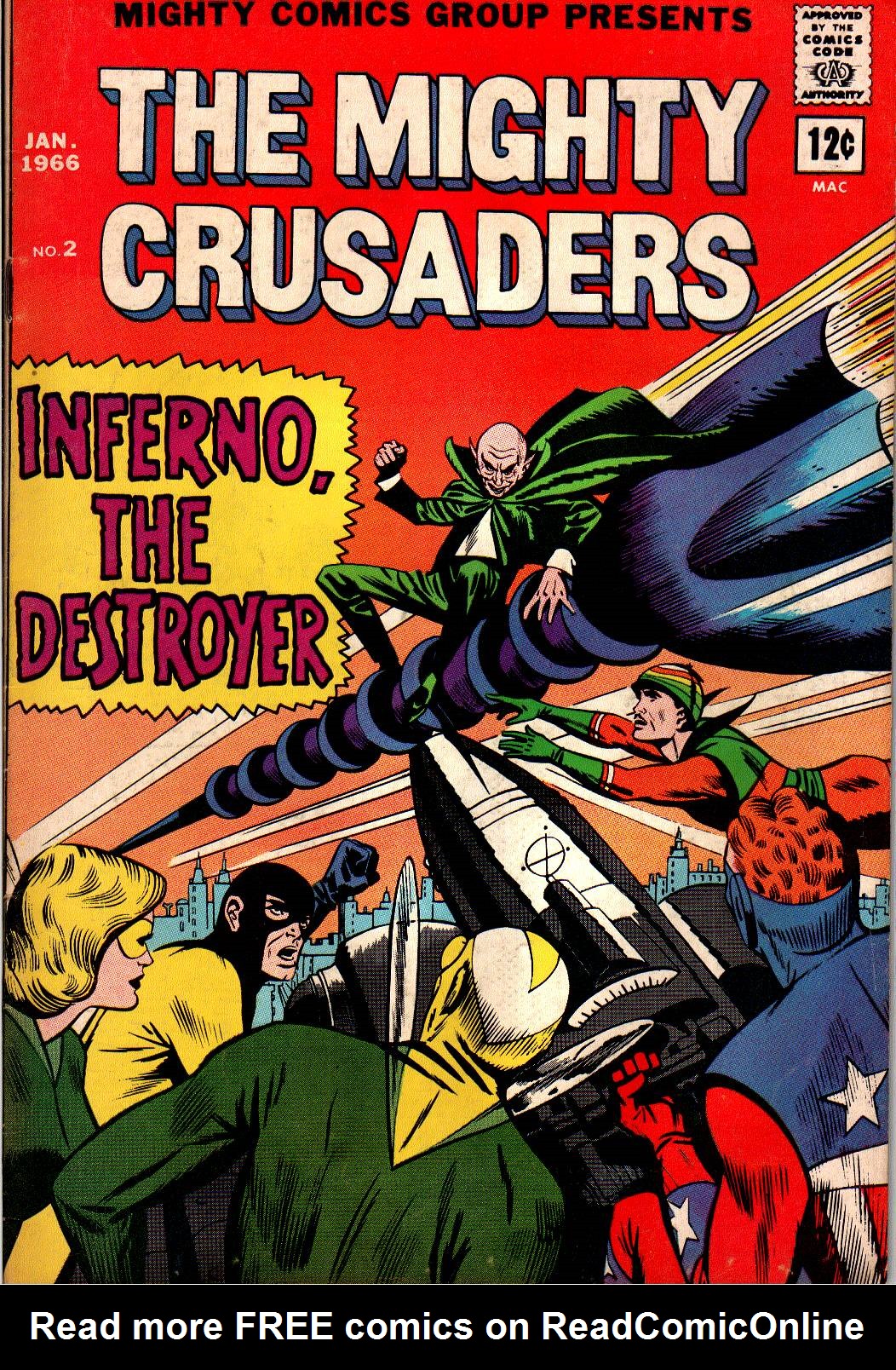 The Mighty Crusaders (1965) Issue #2 - Page 1