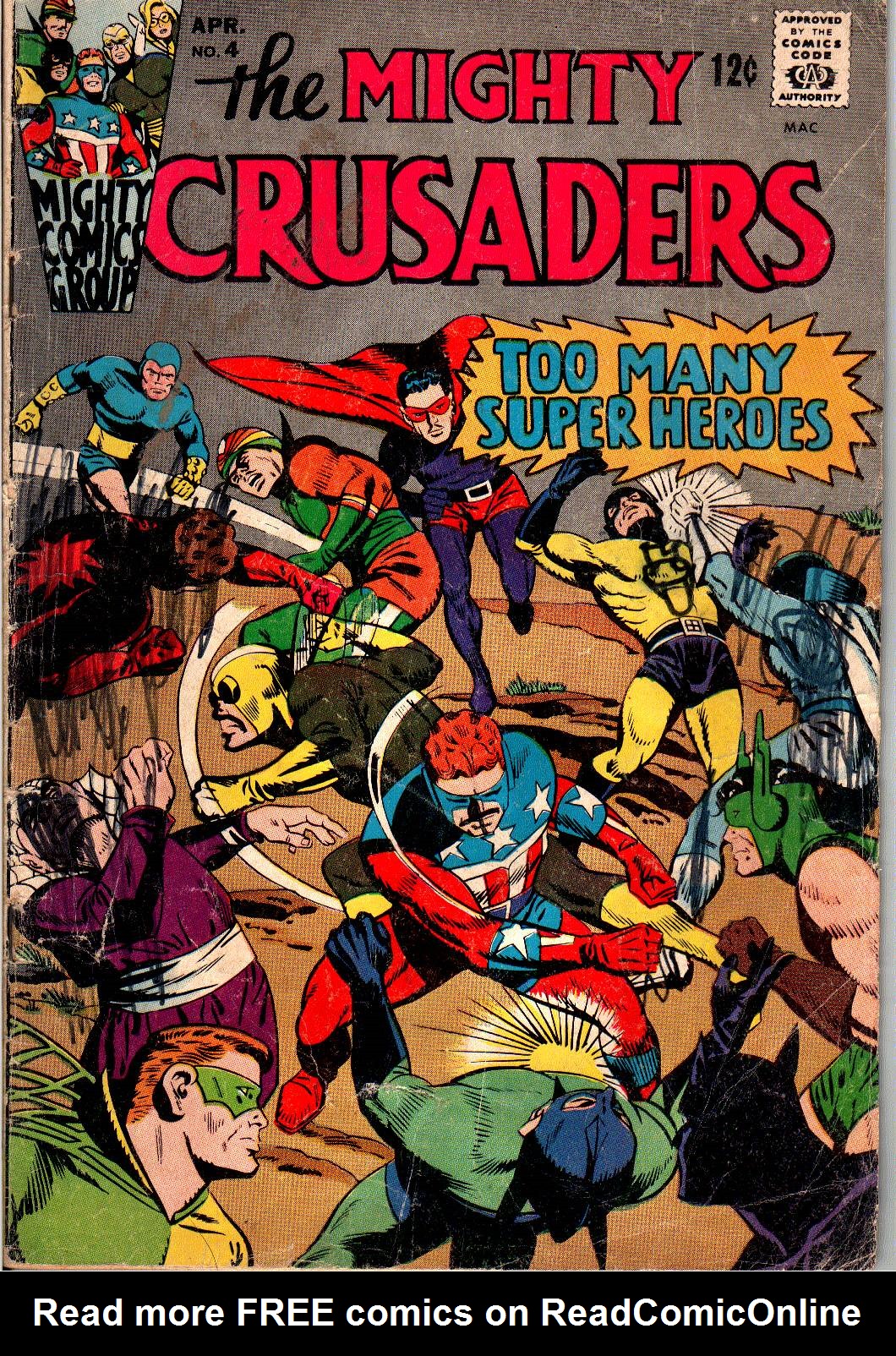 The Mighty Crusaders (1965) Issue #4 - Page 1