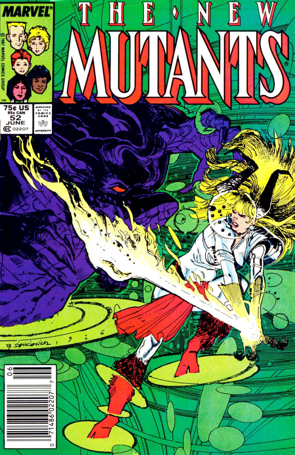 The New Mutants Issue #52 - Page 1