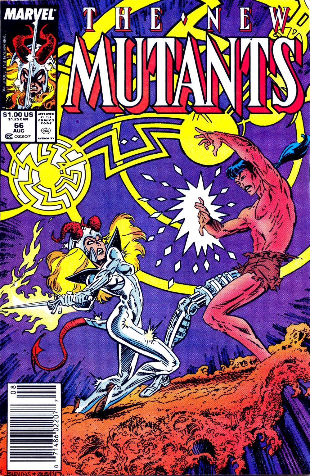 The New Mutants Issue #66 - Page 1