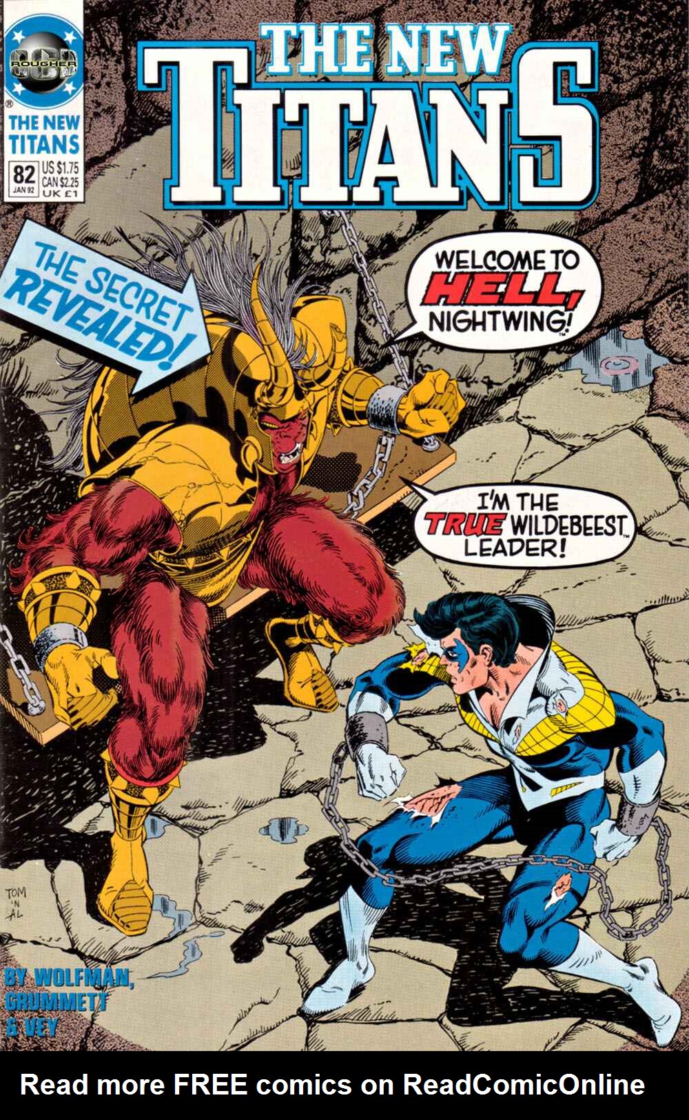 The New Titans (1988) Issue #82 - Page 1