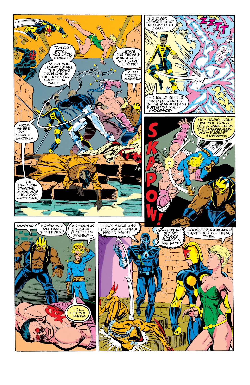 The New Warriors Issue #24 - Page 7