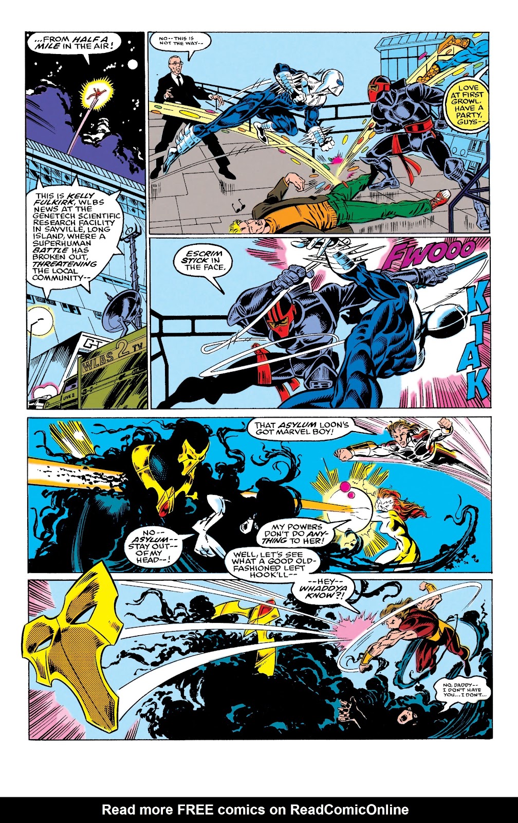 The New Warriors Issue #4 - Page 18