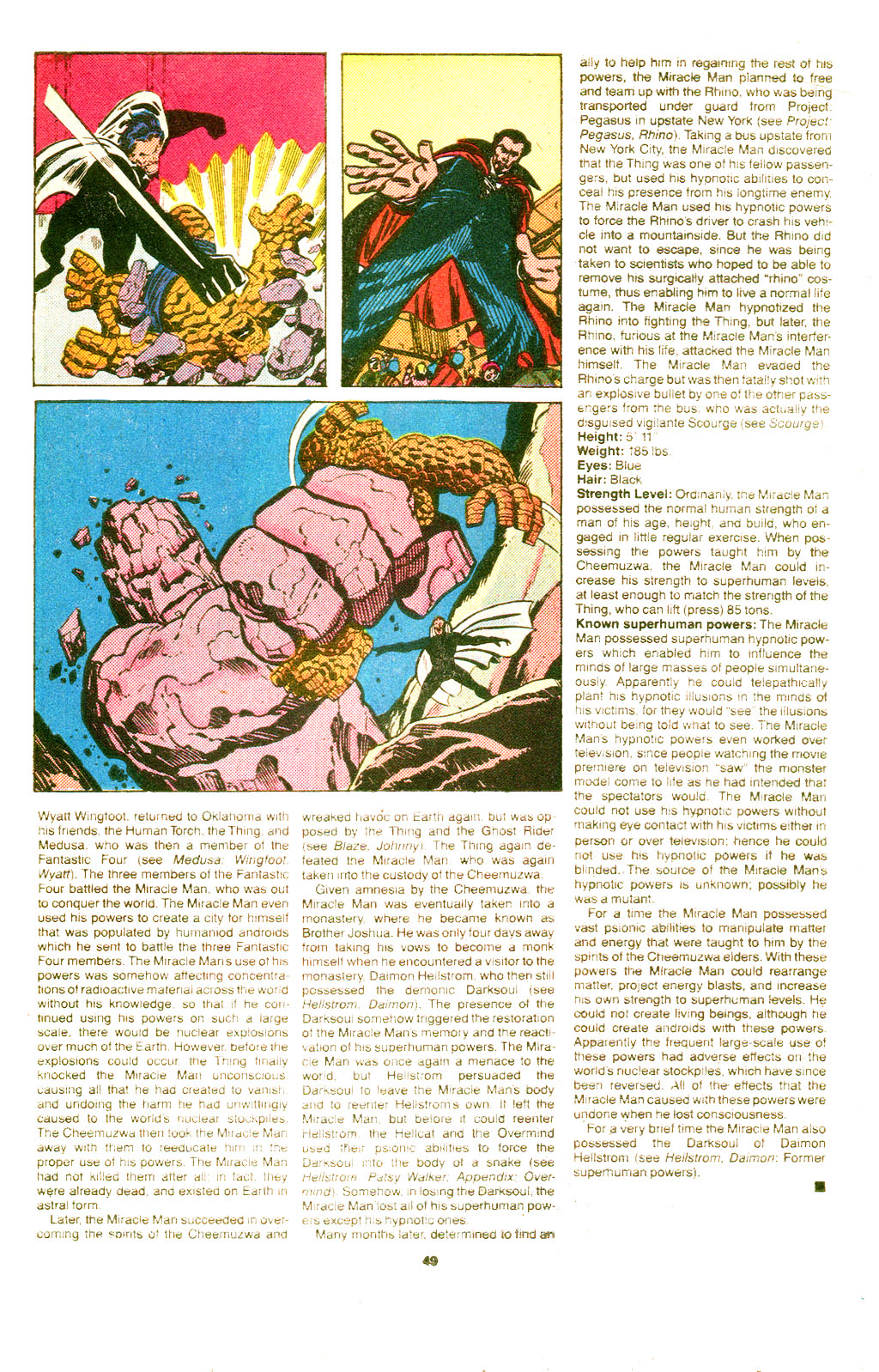 The Official Handbook of the Marvel Universe Deluxe Edition Issue #18 - Page 50