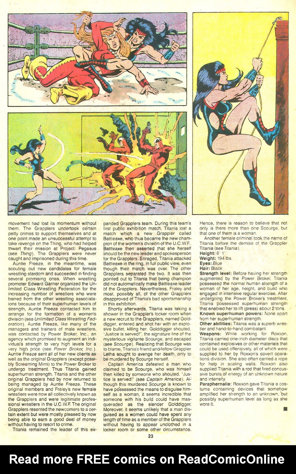 The Official Handbook of the Marvel Universe Deluxe Edition Issue #20 - Page 25