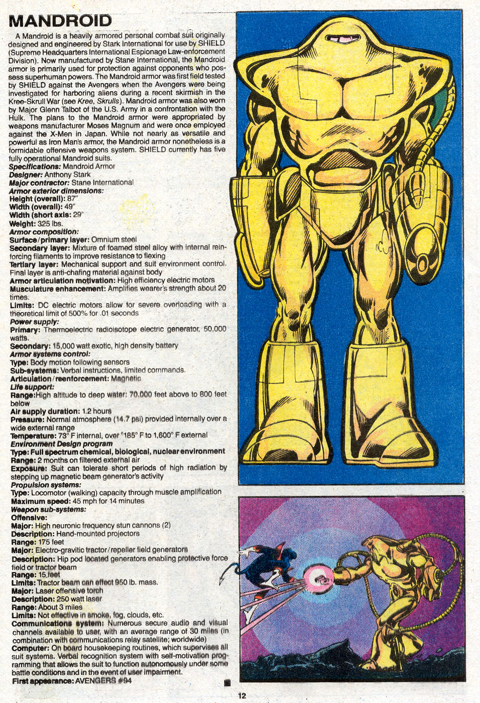The Official Handbook of the Marvel Universe Deluxe Edition Issue #8 - Page 14
