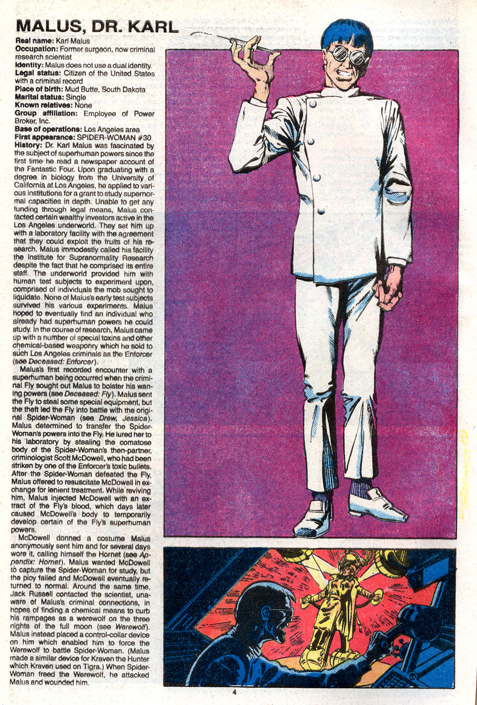The Official Handbook of the Marvel Universe Deluxe Edition Issue #8 - Page 6