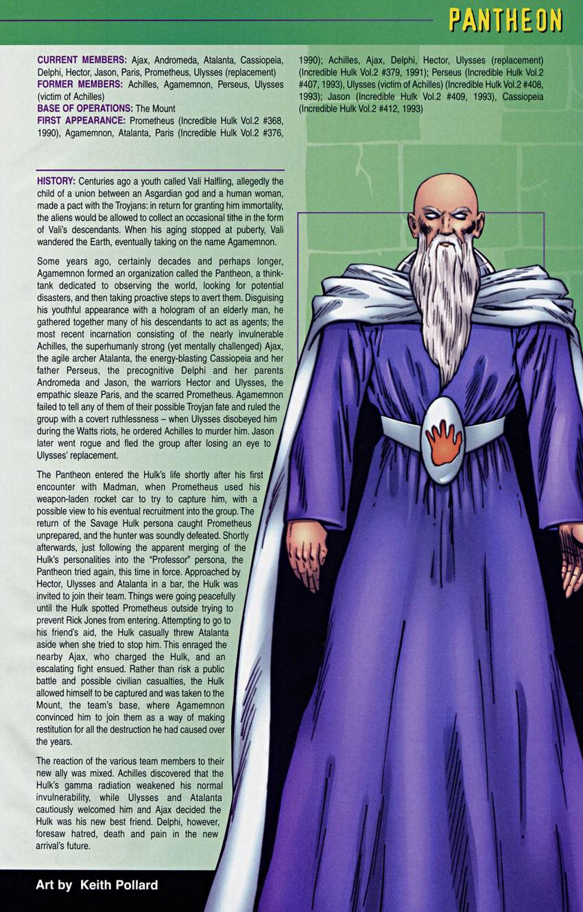 The Official Handbook of the Marvel Universe: Hulk Full - Page 32