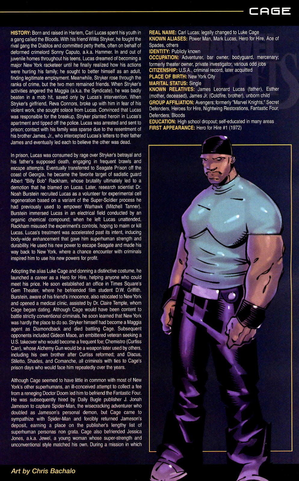 The Official Handbook of the Marvel Universe: Marvel Knights Full - Page 9