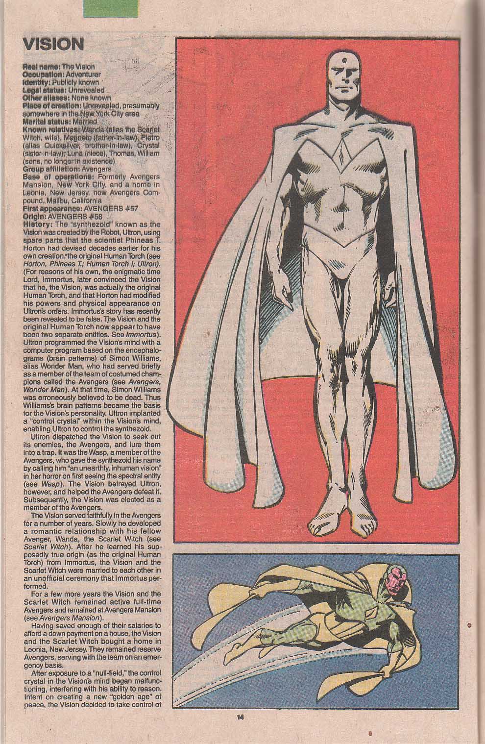 The Official Handbook of the Marvel Universe: Update '89 Issue #8 - Page 43