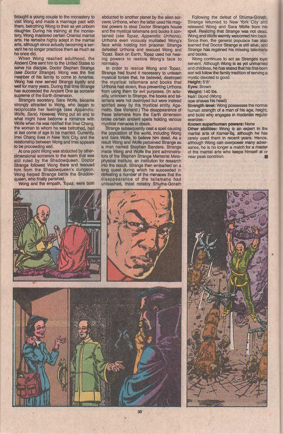 The Official Handbook of the Marvel Universe: Update '89 Issue #8 - Page 59