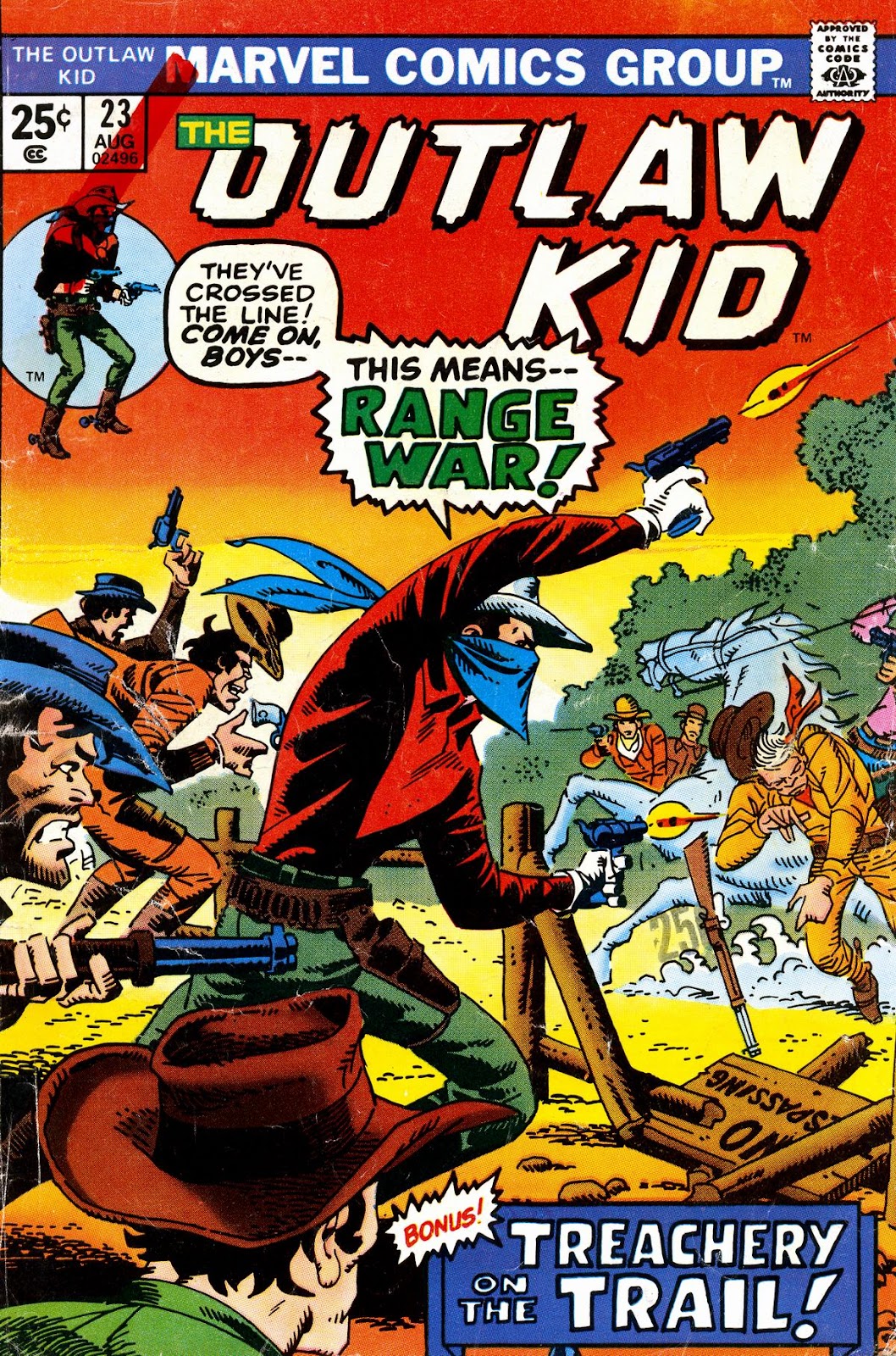 The Outlaw Kid (1970) Issue #23 - Page 1
