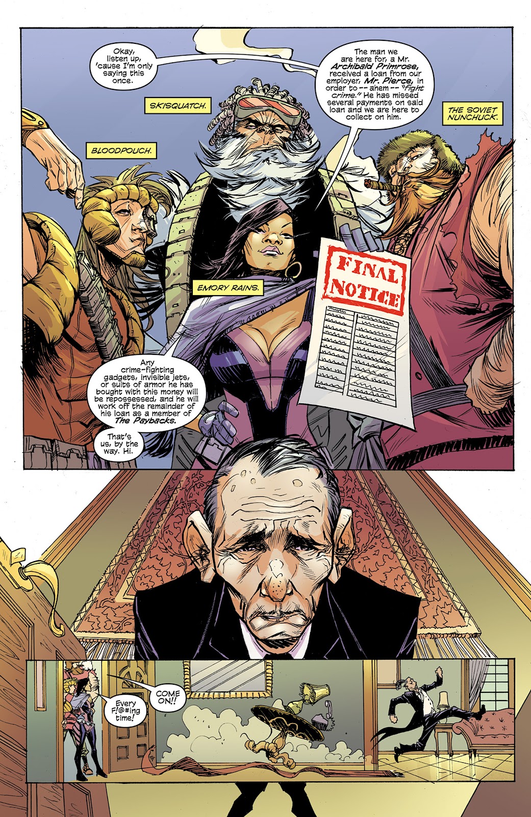 The Paybacks (2015) Issue #1 - Page 3