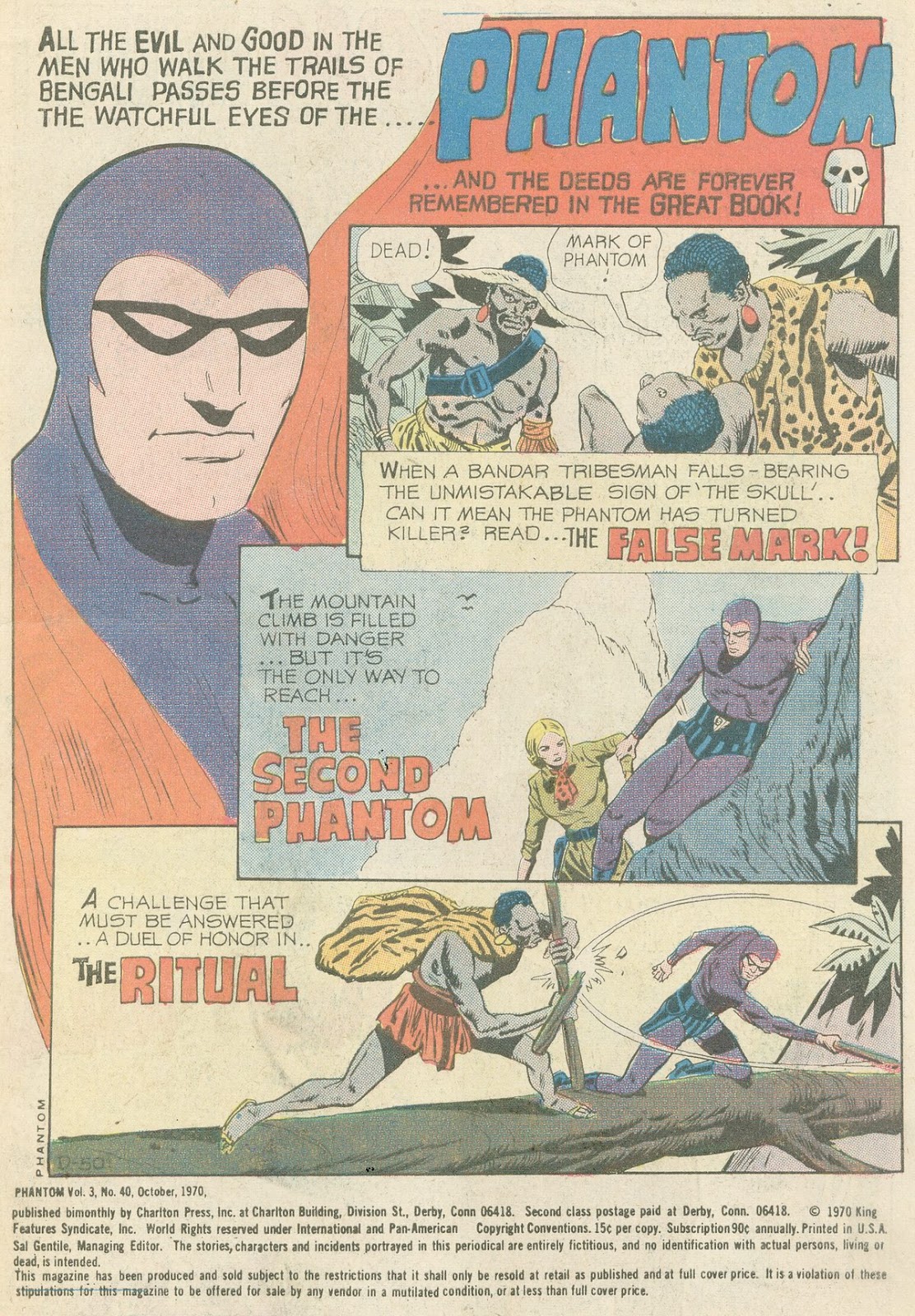 The Phantom (1969) Issue #40 - Page 2