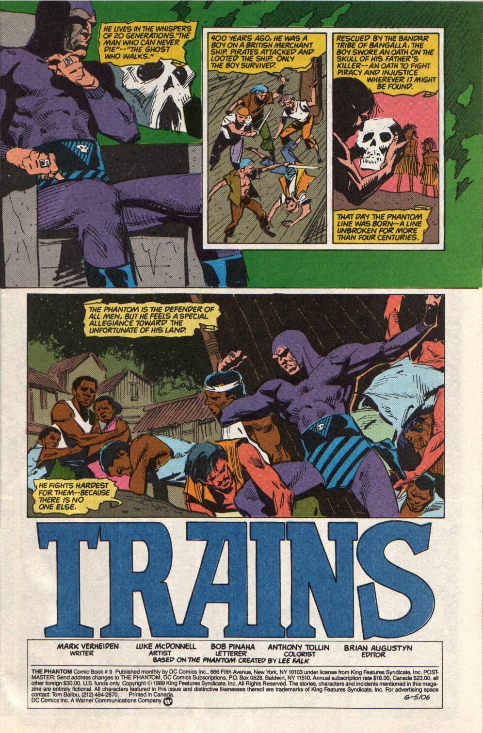 The Phantom (1989) Issue #9 - Page 2