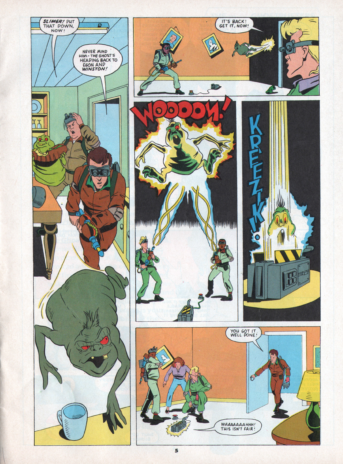 The Real Ghostbusters Issue #1 - Page 5