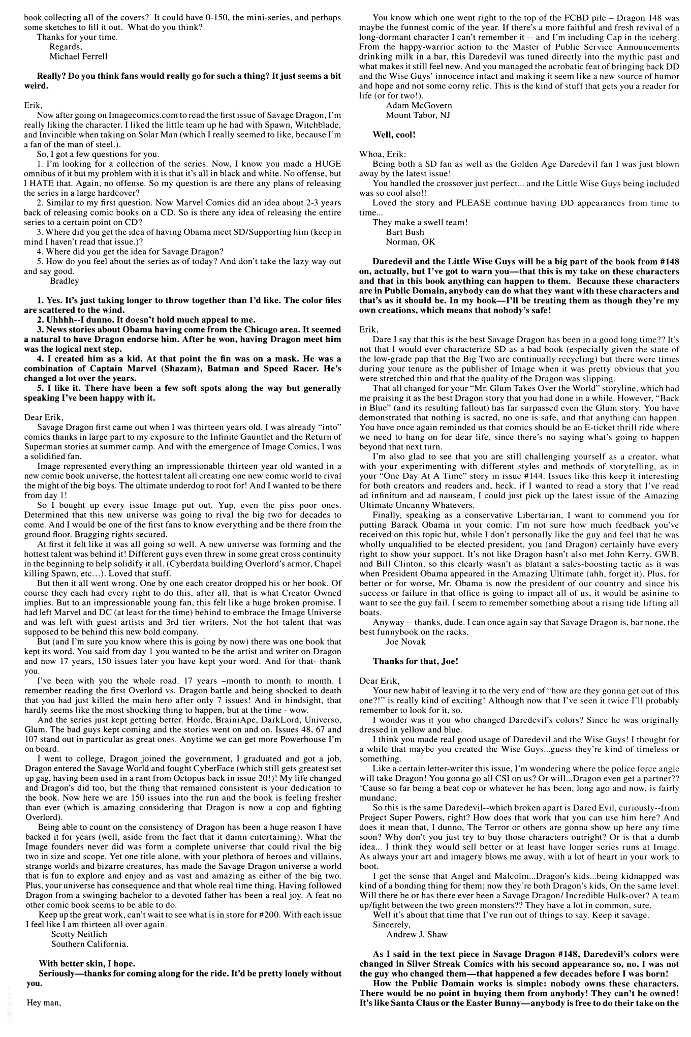 The Savage Dragon (1993) Issue #150 - Page 97