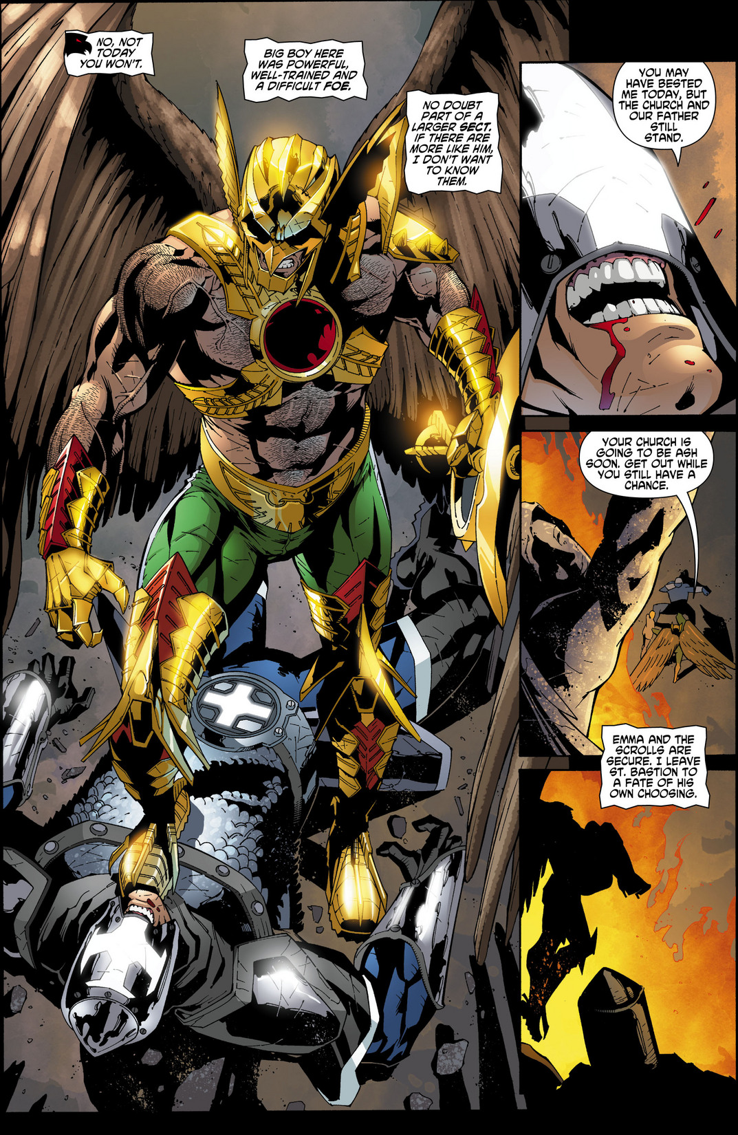 The Savage Hawkman Issue #11 - Page 14