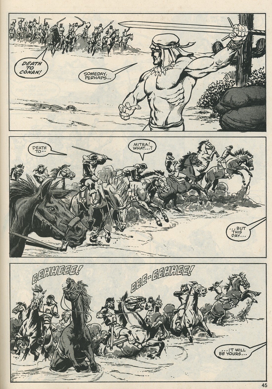 The Savage Sword Of Conan Issue #117 - Page 43