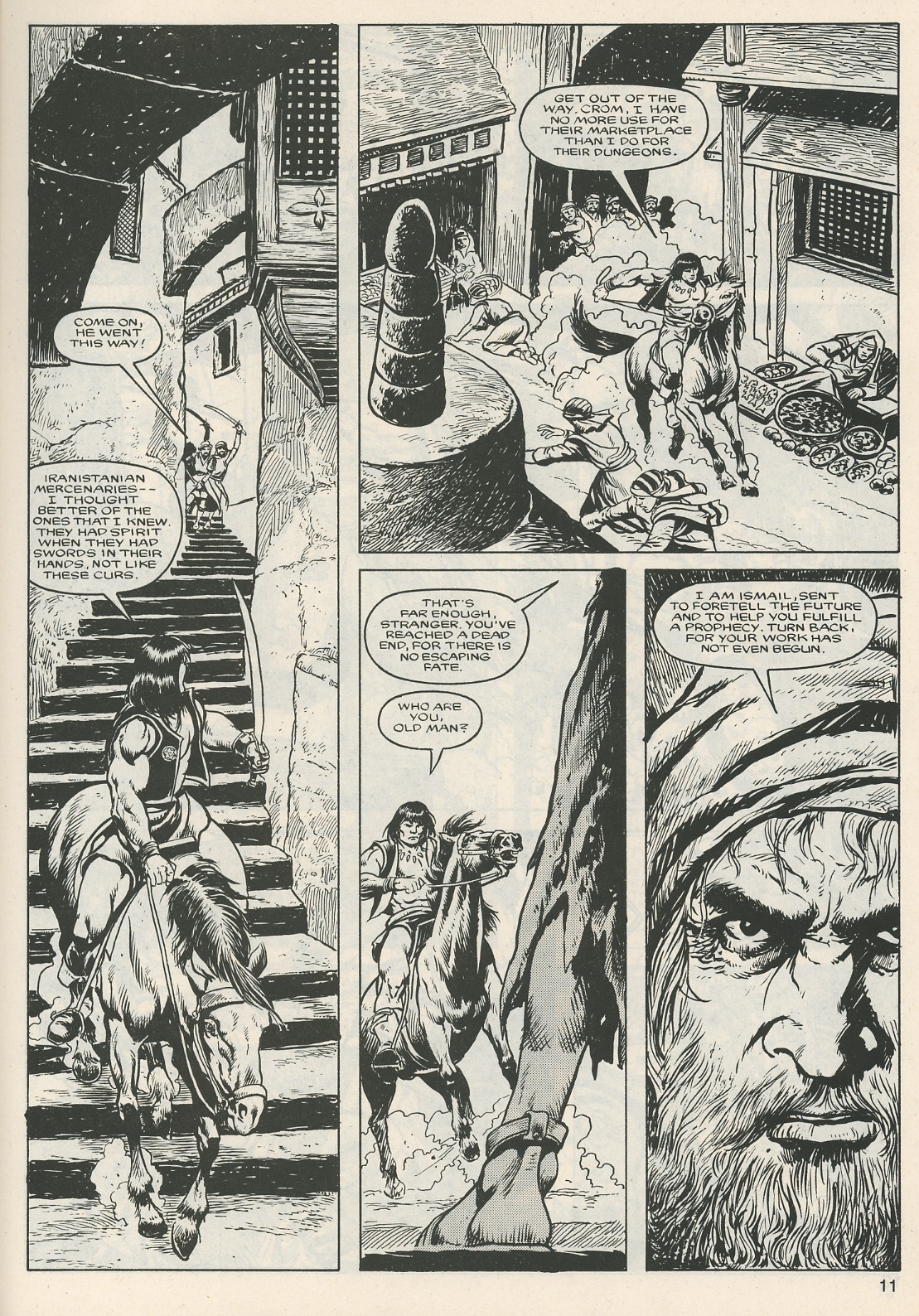 The Savage Sword Of Conan Issue #124 - Page 11