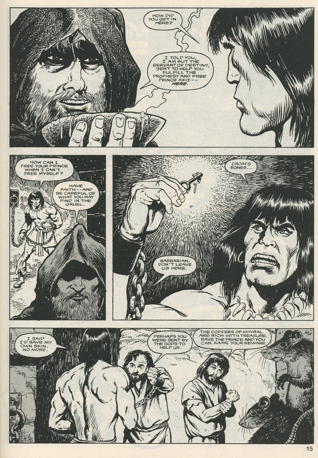 The Savage Sword Of Conan Issue #124 - Page 15