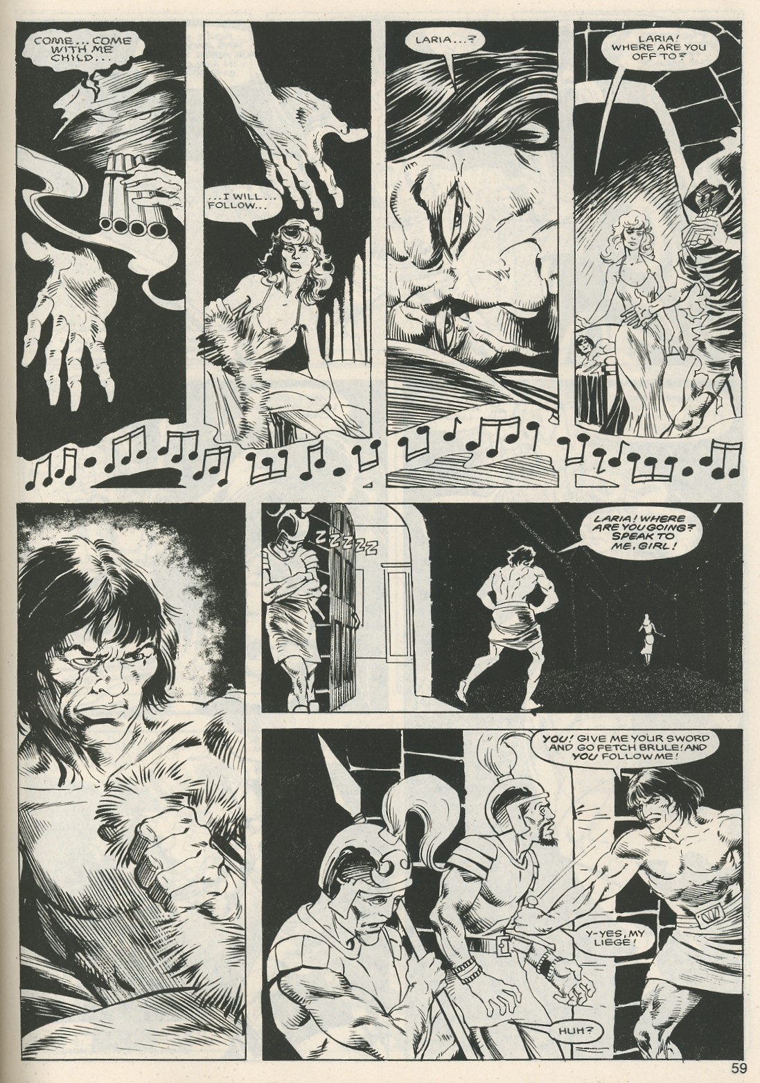 The Savage Sword Of Conan Issue #124 - Page 59