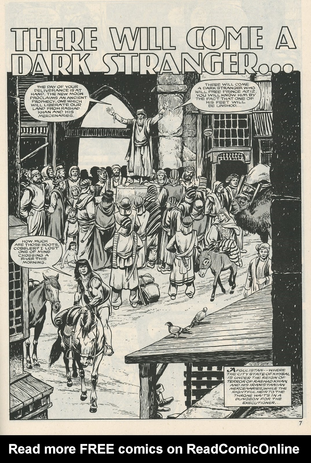 The Savage Sword Of Conan Issue #124 - Page 7