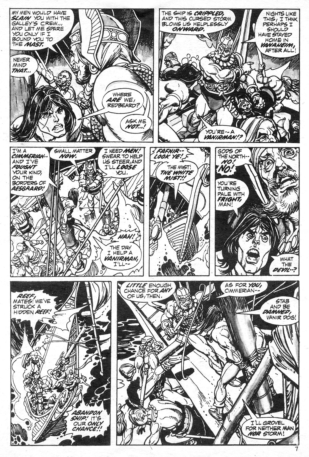 The Savage Sword Of Conan Issue #13 - Page 7