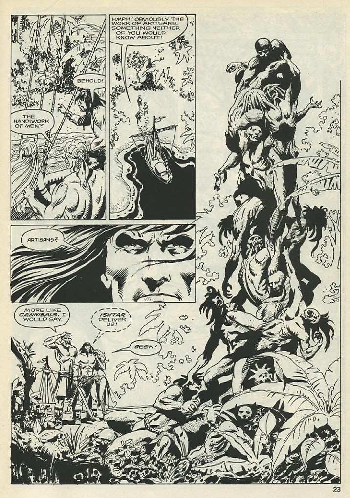 The Savage Sword Of Conan Issue #136 - Page 22