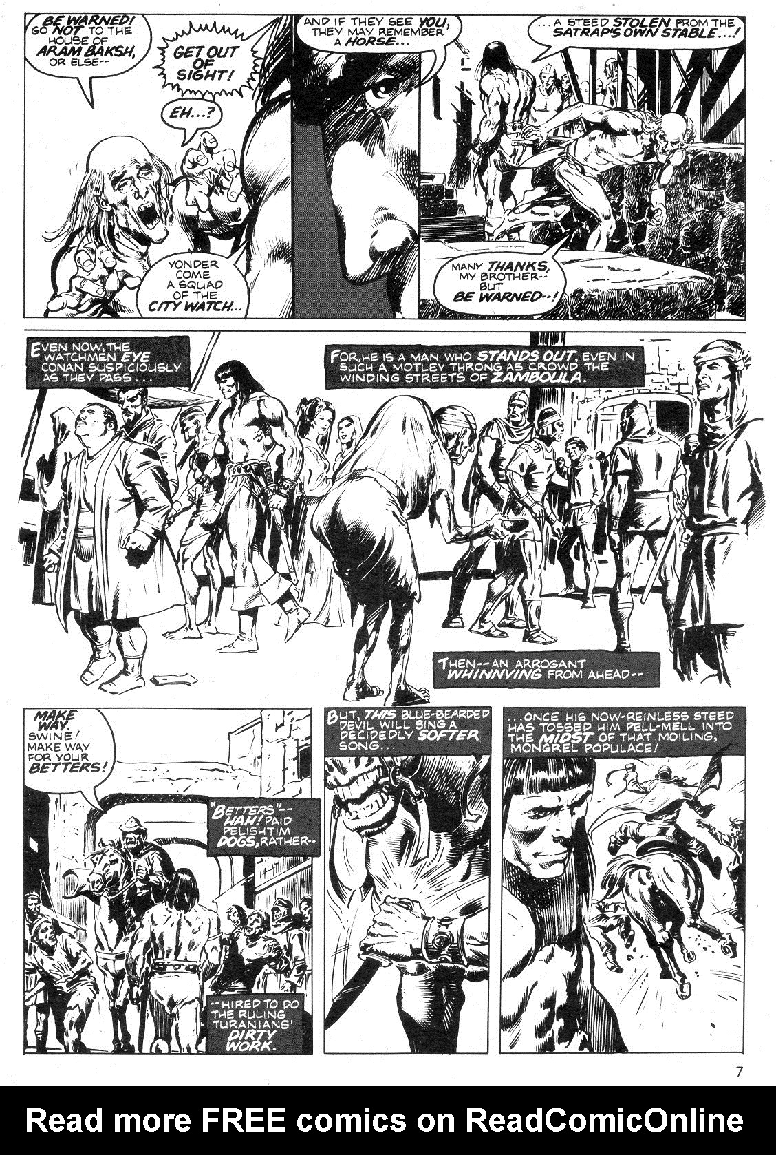 The Savage Sword Of Conan Issue #14 - Page 7