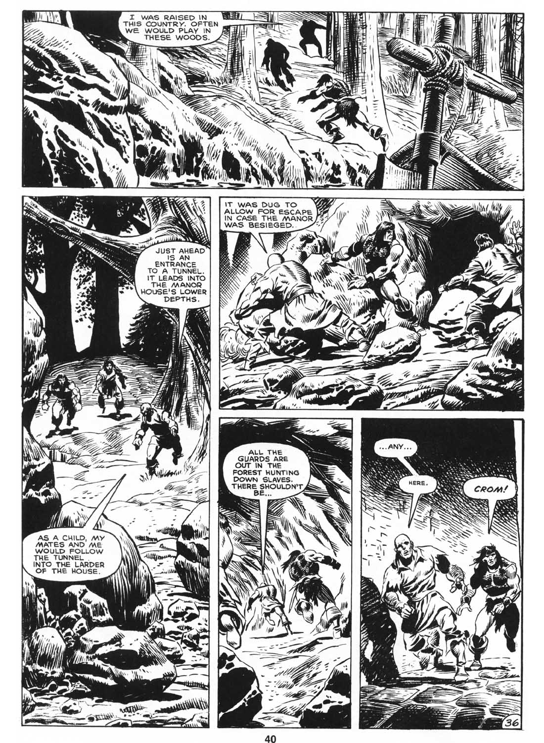 The Savage Sword Of Conan Issue #159 - Page 39