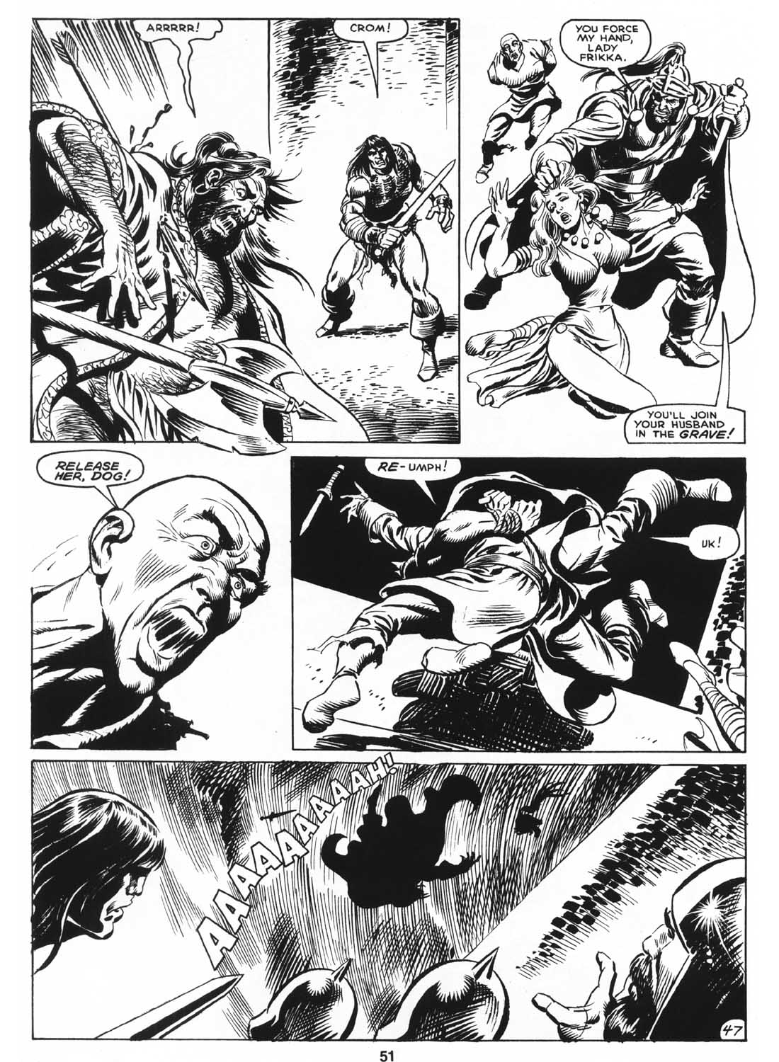 The Savage Sword Of Conan Issue #159 - Page 50