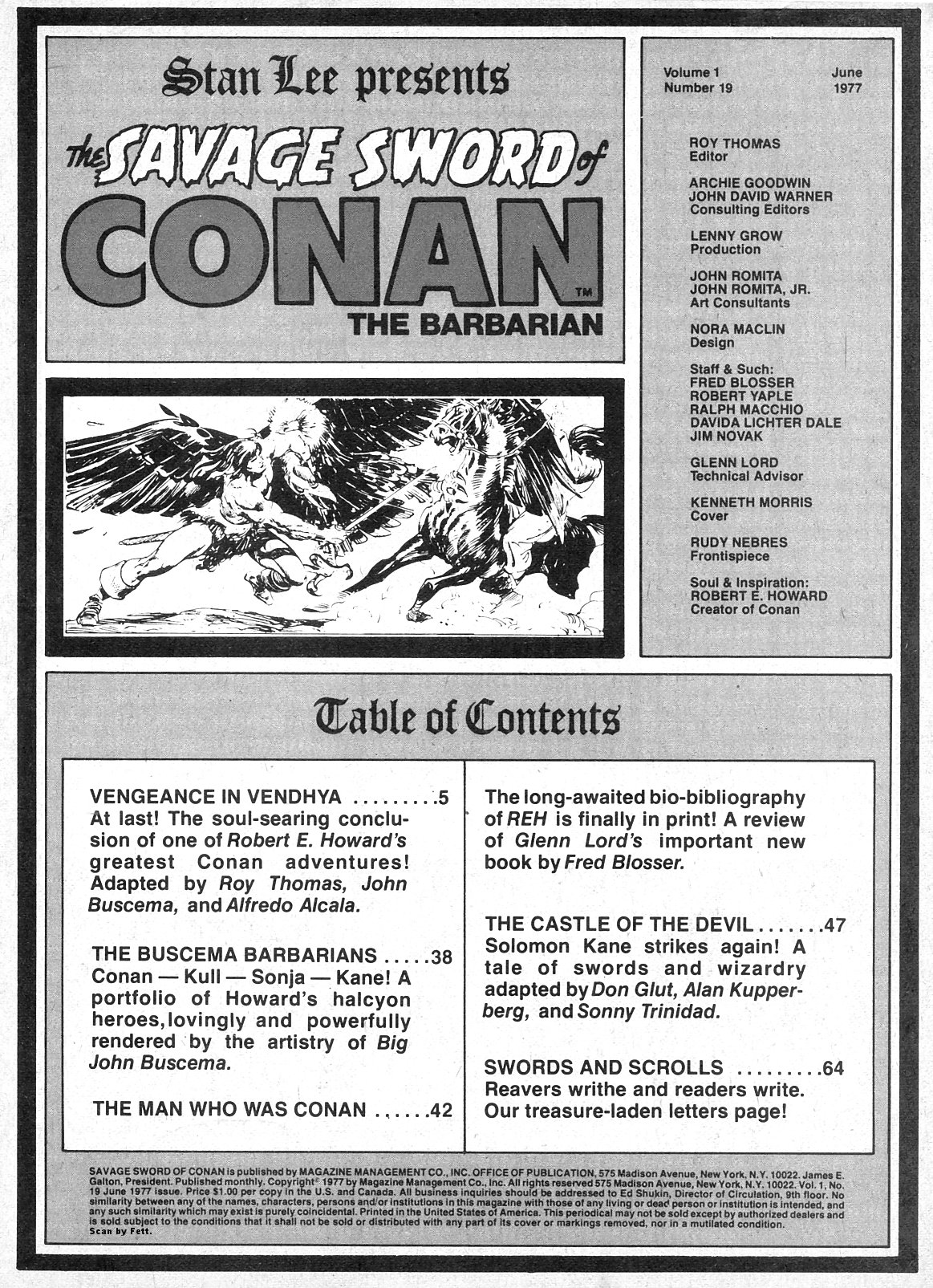 The Savage Sword Of Conan Issue #19 - Page 3