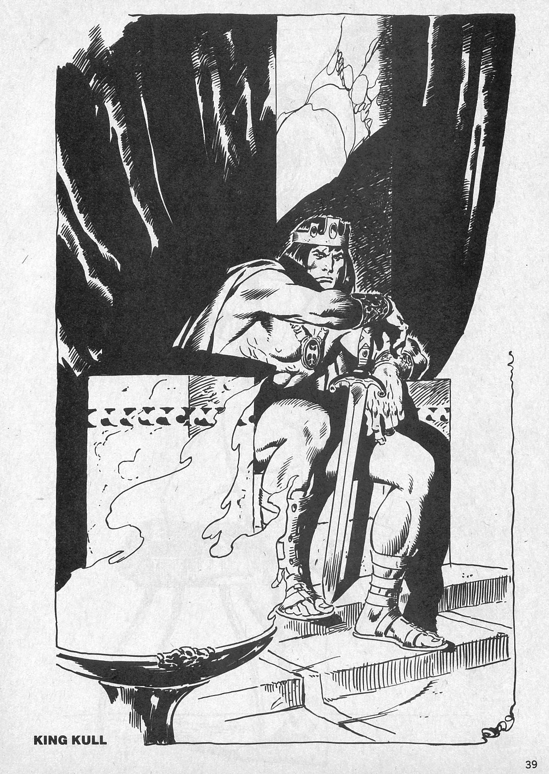 The Savage Sword Of Conan Issue #19 - Page 39