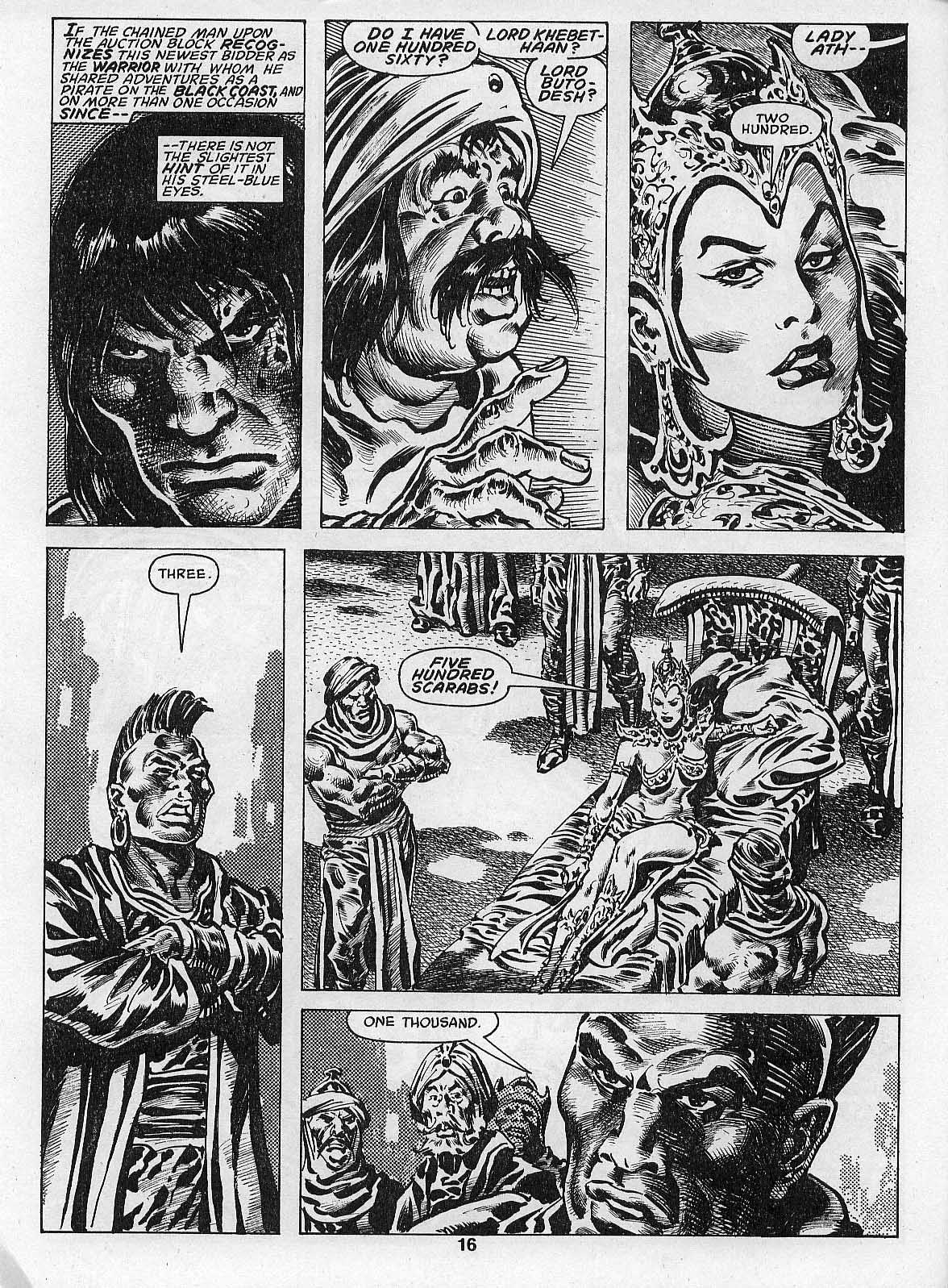 The Savage Sword Of Conan Issue #205 - Page 18
