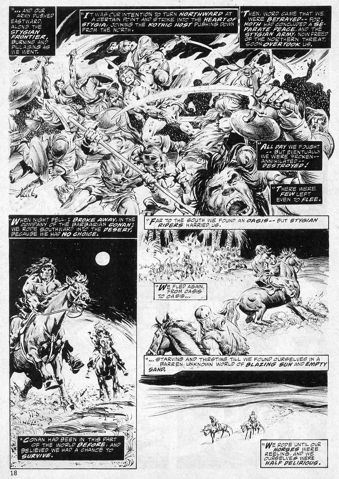 The Savage Sword Of Conan Issue #21 - Page 18