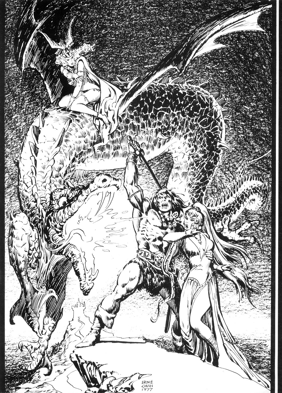 The Savage Sword Of Conan Issue #21 - Page 2