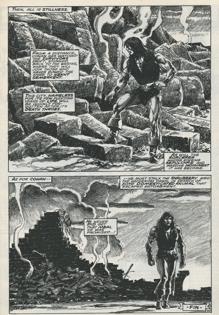 The Savage Sword Of Conan Issue #223 - Page 39